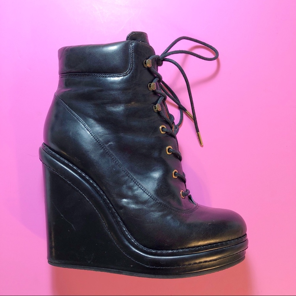 Marc Jacobs lace up booties.
